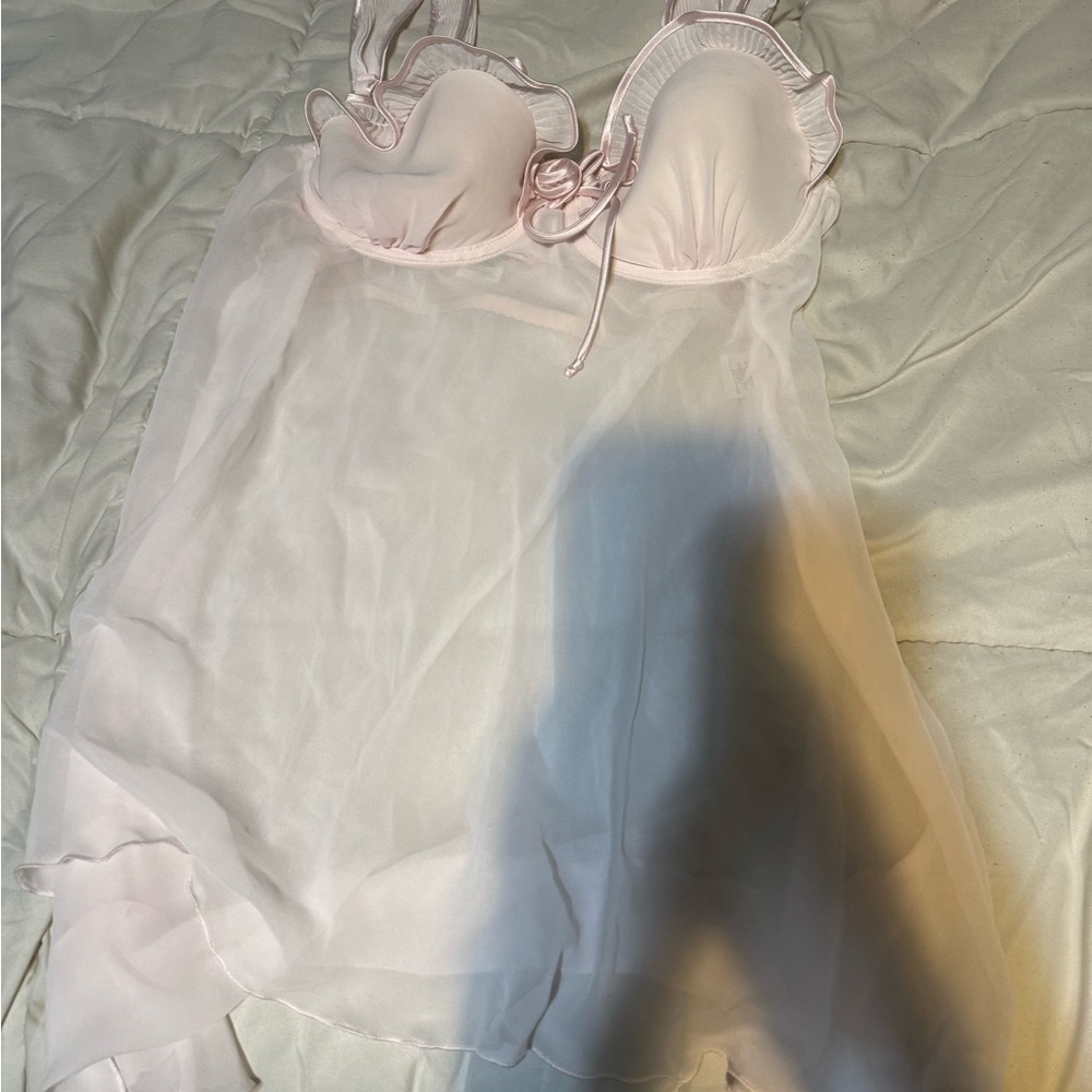 Elegant Pink Women's Nightgown